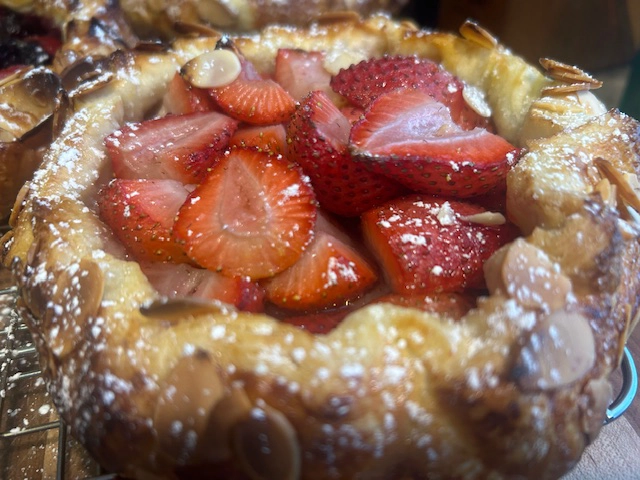 Abuelita's Old Town Bakery strawberry pastries
